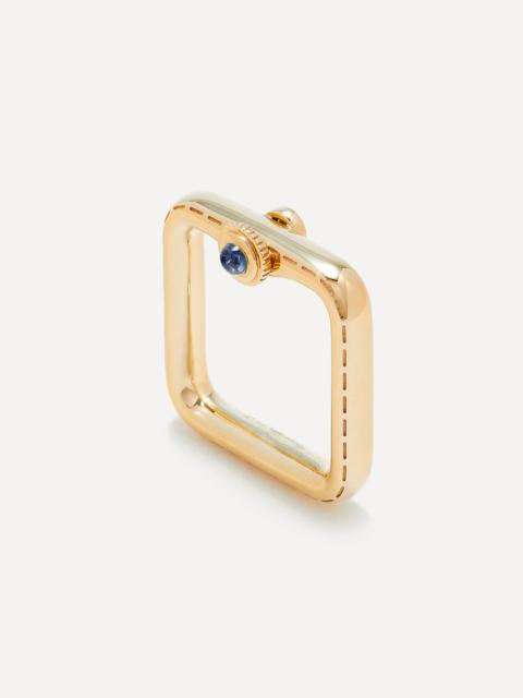 Yvonne Léon 9ct Gold Blue Sapphire Ring