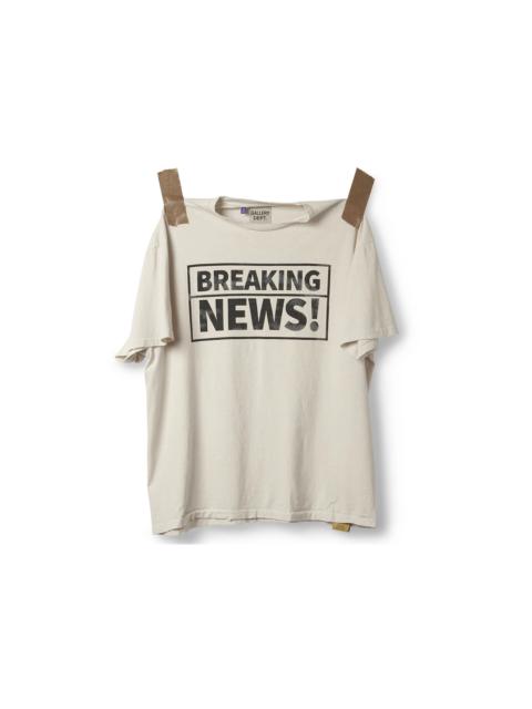 GALLERY DEPT. Gallery Dept. Breaking News Tee Archival White