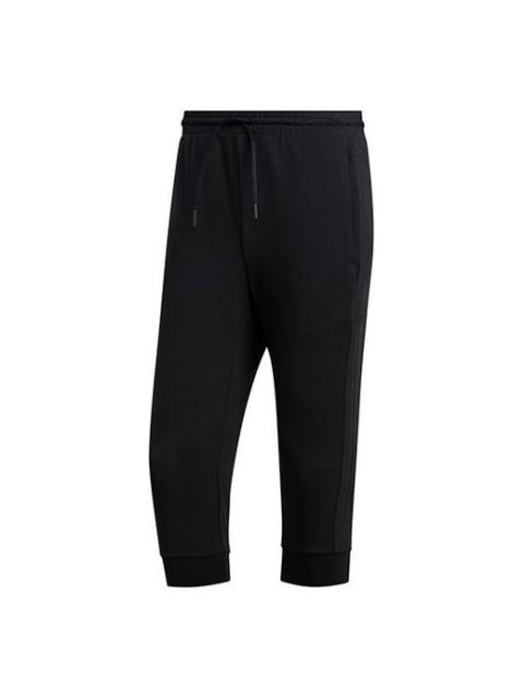 adidas M PNT 34 DK 3S Training Running Sports Slim Fit Cropped Pants Black FT2839