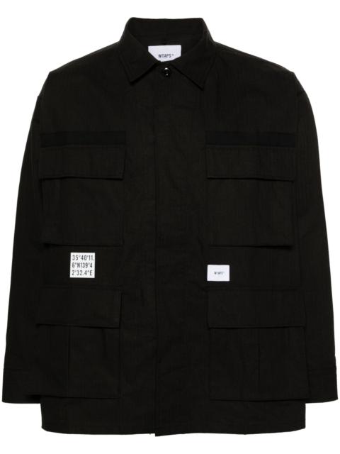 WTAPS Black 13 Button-Up Shirt