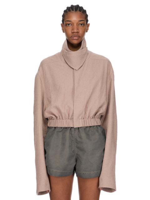 Rick Owens COLLARED MAC SHIRT