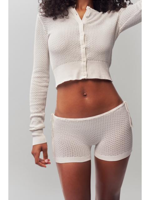 GUIZIO KNIT SIDE TIE SHORT