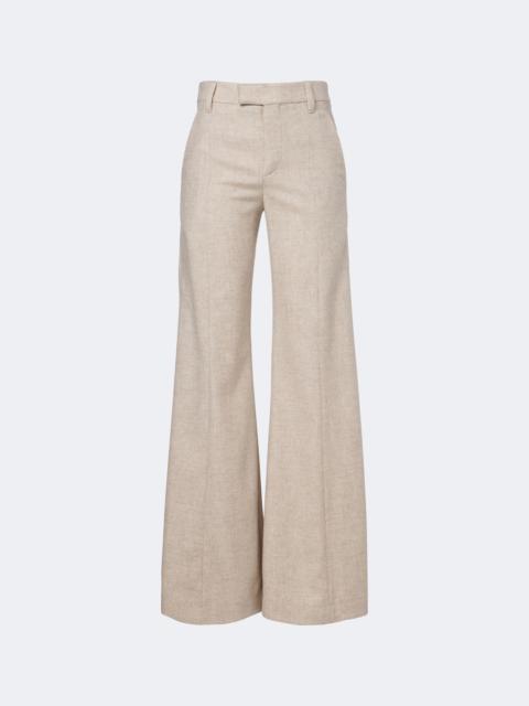 Brunello Cucinelli Monili wool and cashmere wide-leg pants