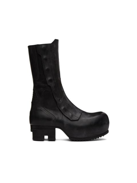 Rick Owens Biker Ballast leather boots