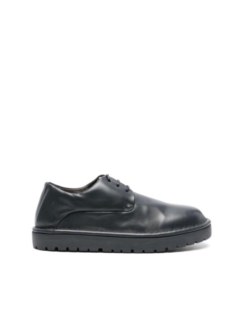 lace-up leather oxford shoes