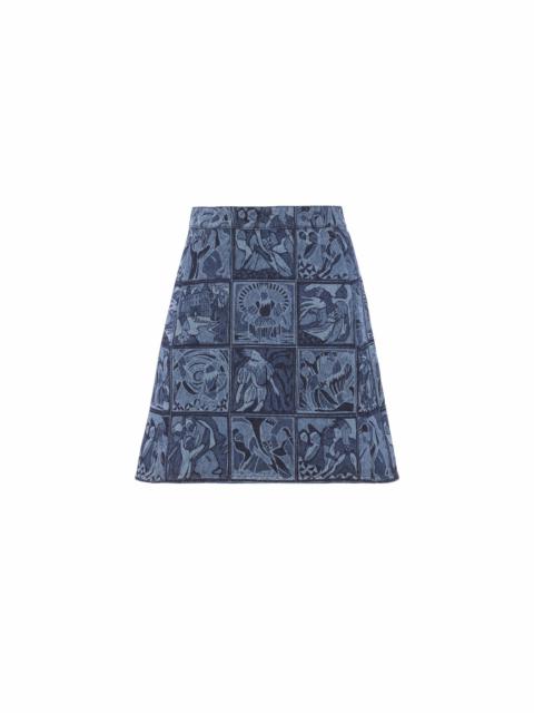 A-LINE MINI SKIRT