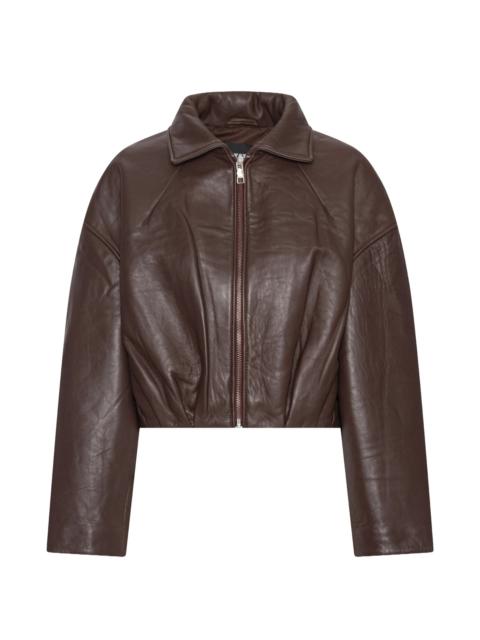 ROTATE Rotate Bonded Leather Jacket