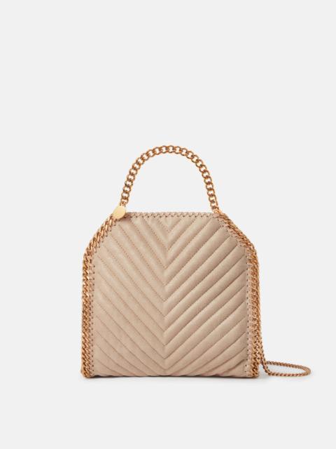 Stella McCartney Falabella Chevron Quilted Mini Tote Bag