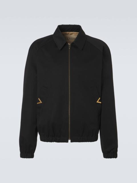 Valentino VGold cotton blouson jacket