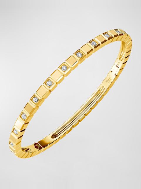 Chopard Ice Cube 18K Yellow Gold Alternating Diamond Bracelet