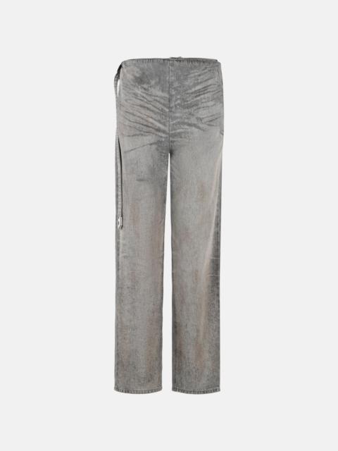 Diesel 'D-THALIRA' GREY COTTON BLEND JEANS