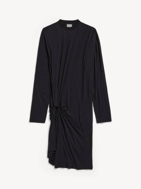 BALENCIAGA Women's Tucked In Dress in Black