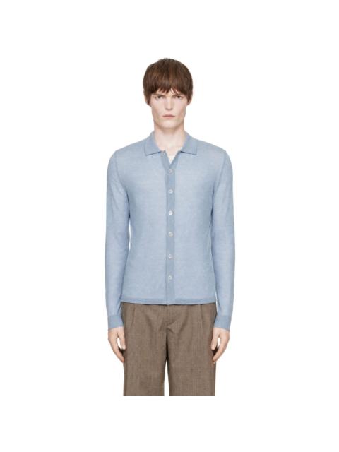 Our Legacy Blue Fall Cardigan