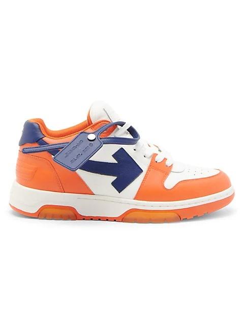 Off-White Out of Office "OOO" Low-Top Leather Sneakers
