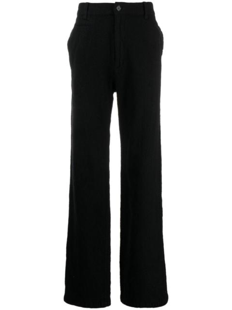 UNDERCOVER wool straight-leg trousers