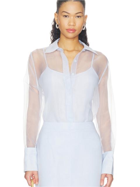 SIMKHAI Loen Long Sleeve Shirt