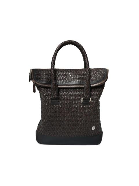 LARDINI Tardini woven calfskin leather tote bag