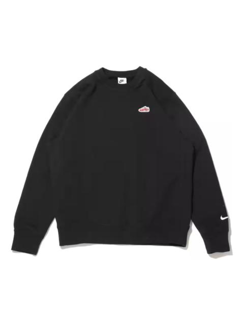Nike Nike French Terry Crew-Neck Sweatshirt 'Black' FZ5203-010