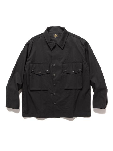 NEEDLES Field Jacket - C/N Oxford Cloth Black