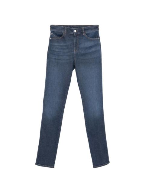 EMPORIO ARMANI embroidery jeans