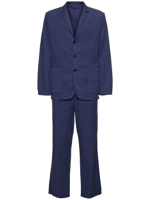 Aspesi Cotton blend twill suit