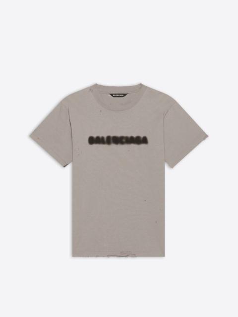 Blurry Small Fit T-shirt in Grey