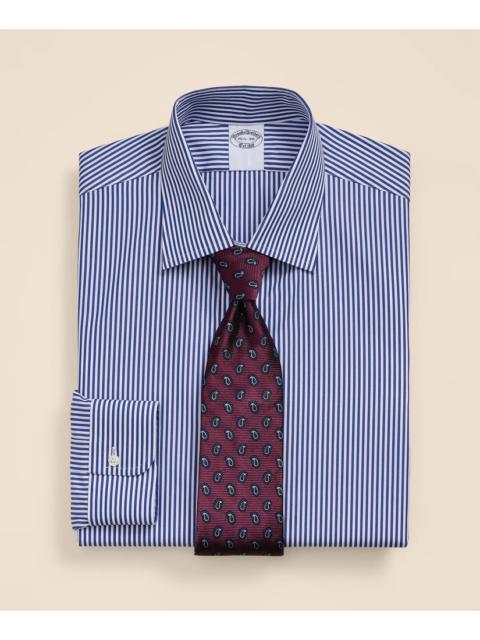 Brooks Brothers Pure Supima® Cotton Ainsley Collar, Striped Dress Shirt