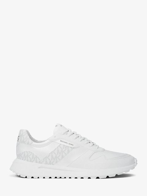 MICHAEL KORS Dax Mixed-Media Trainer