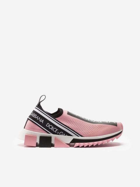 Stretch jersey Sorrento sneakers with logo