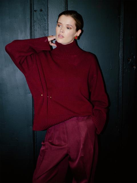 525 america 525 X DL10C: Minetta Cashmere Turtleneck Pullover