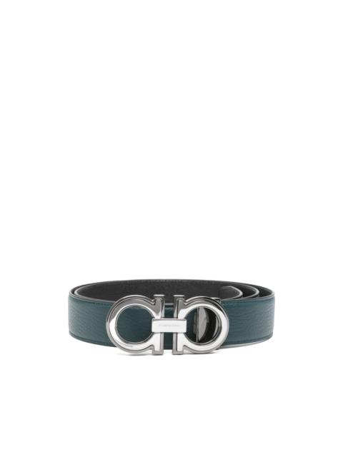FERRAGAMO logo buckle leather belt