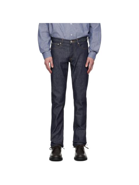 Navy Petit Standard Jeans