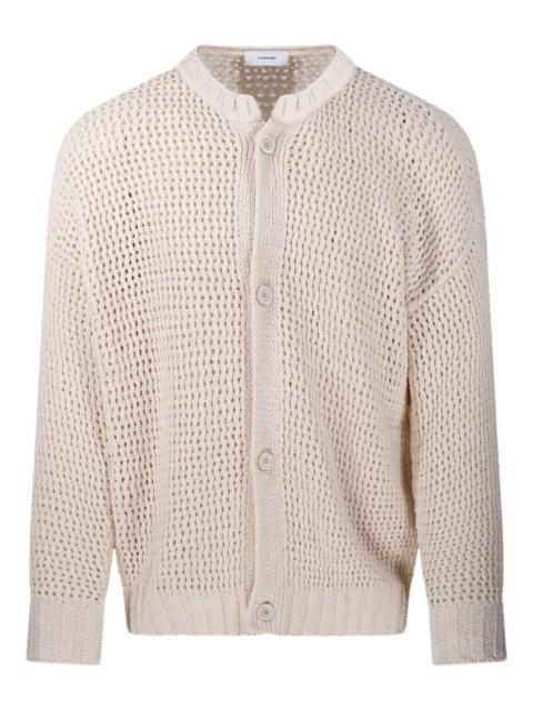 LARDINI open-knit cardigan