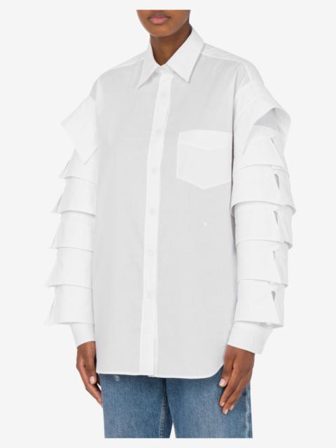 Moschino COTTON MUSLIN SHIRT MULTI COLLARS
