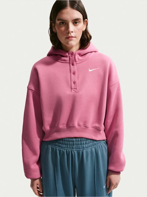 Nike Nike Sportswear Phoenix Fleece Women's Oversized Cropped Henley Hoodie