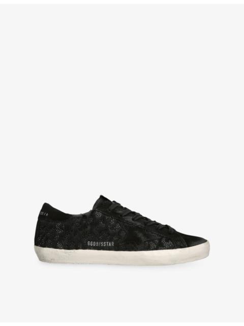 Golden Goose Women’s Super-Star Calf-Hair Trainers