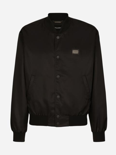 Dolce & Gabbana Nylon jacket with branded tag