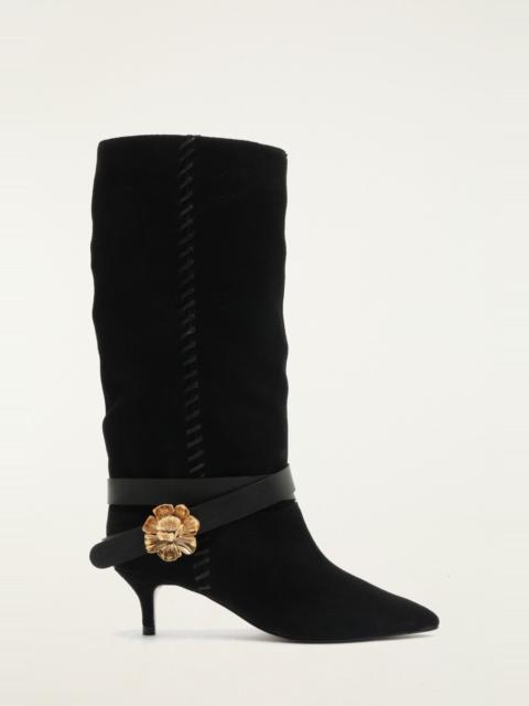 FARM RIO Flower Belt Kitten Boot