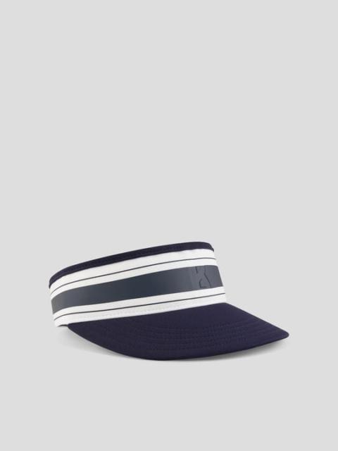 Yuni Visor cap in Navy blue/White