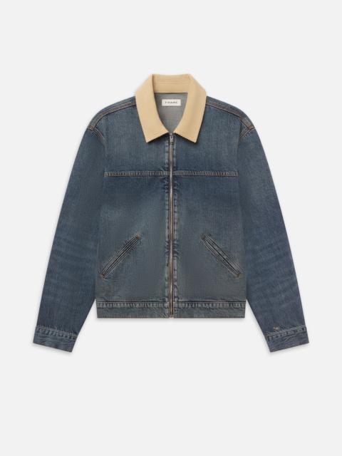 FRAME Denim Zip Trucker