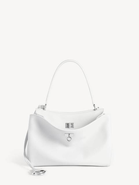 BALENCIAGA Women's Rodeo Handbag Small in Optic White
