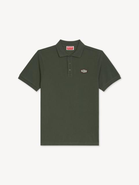 KENZO 'KENZO Paris Frame' embroidered slim polo in cotton
