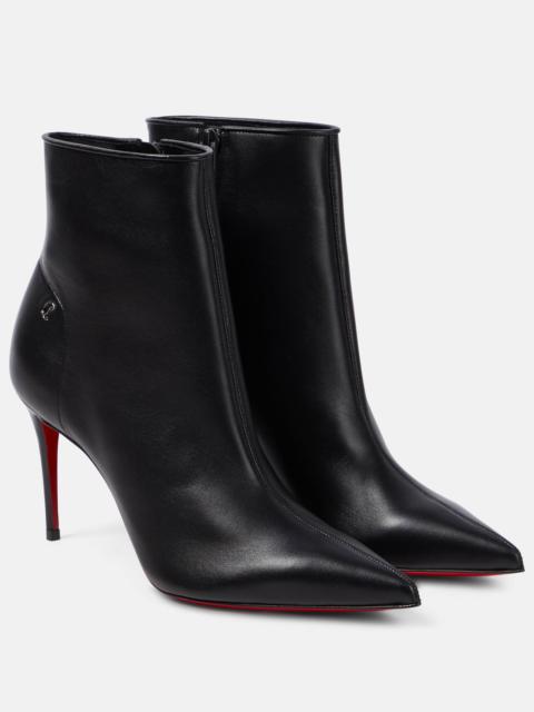 Christian Louboutin Sporty Kate leather ankle boots