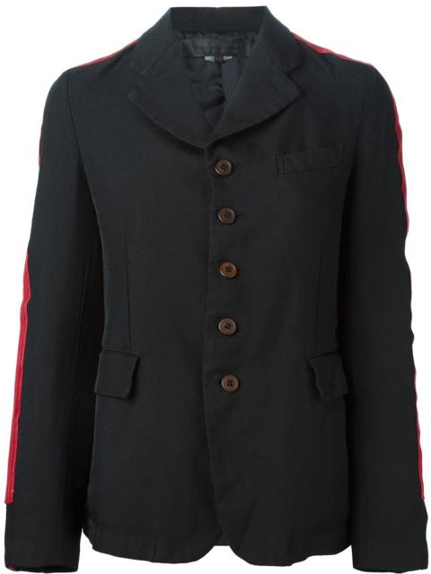 Comme des Garçons Comme des Garçons patch stripe blazer