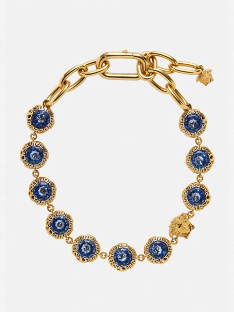 VERSACE La Medusa Rhinestone necklace