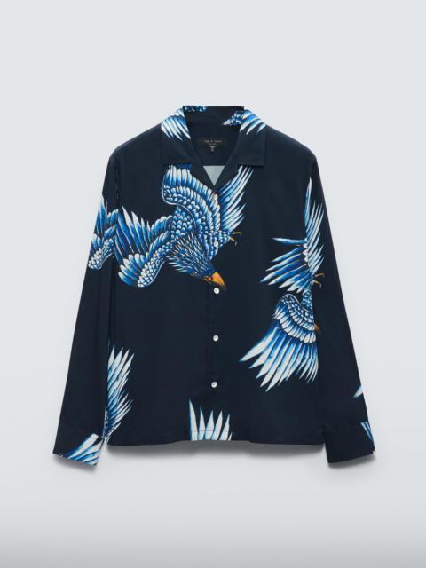 Avery Printed Viscose Shirt
Relaxed Fit Button Down