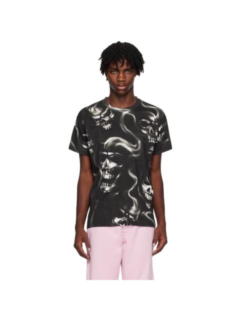 Stockholm Surfboard Club Black Airbrush T-Shirt