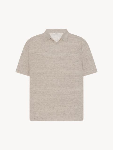 The Row Reggie Top in Cotton and Linen