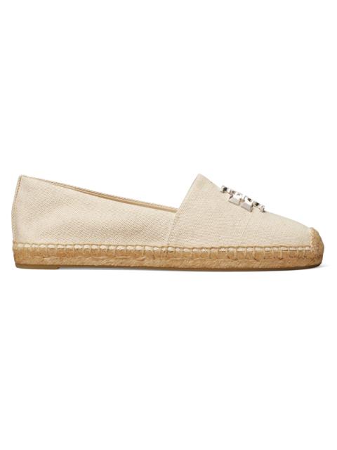 TORY BURCH Women's Eleanor Canvas Espadrilles - New Cream