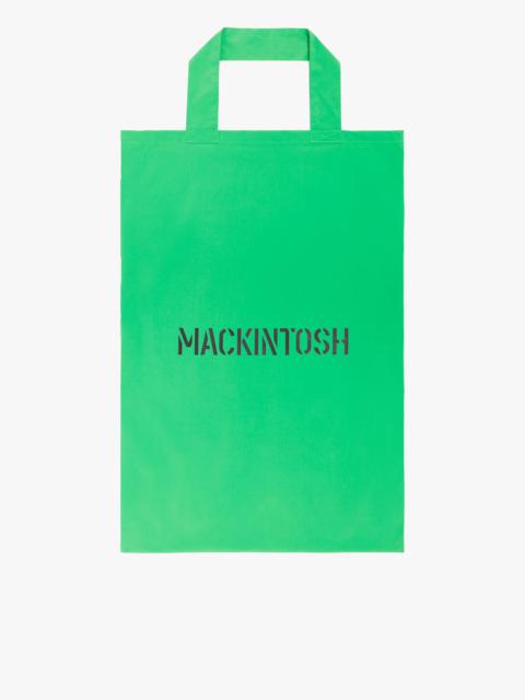 Mackintosh EMPOLI GREEN ECO DRY OVERSIZED TOTE BAG